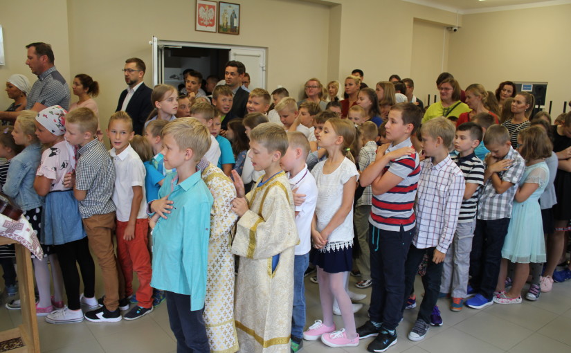 Inauguracja roku szkolnego w prawosławnej szkole św. św. Cyryla i Metodego